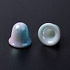 Two Tone Opaque Acrylic Beads X-SACR-K004-02-4