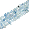 Natural Aquamarine Beads Strands G-S315-21-1