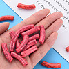 Opaque Crackle Acrylic Beads MACR-S372-002N-005-5