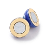 Brass Magnetic Clasps ZIRC-F136-10G-02-3