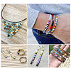 440Pcs 11 Colors Spray Painted Non-magnetic Synthetic Hematite Multi-Strand Links G-TA0001-73-8