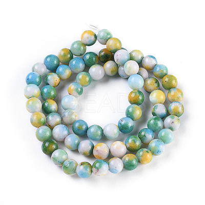 Jade Beads Strands LS-G-D264-6mm-XH05-1