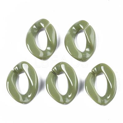 Opaque Acrylic Linking Rings OACR-T011-88C-1