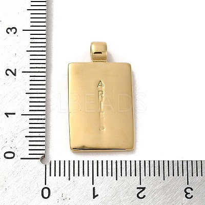 304 Stainless Steel Pendants STAS-L022-306G-01-1