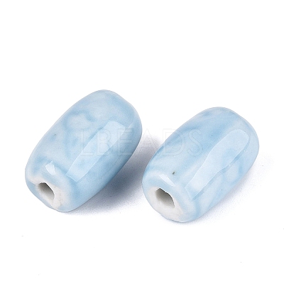 Vintage Handmade Porcelain Beads PORC-N013-12-08-1