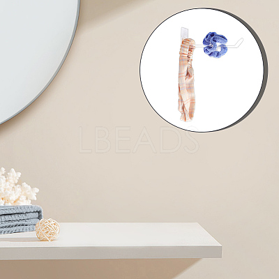 Acrylic Wall Mounted Headband Storage Rack AJEW-WH0534-02-1
