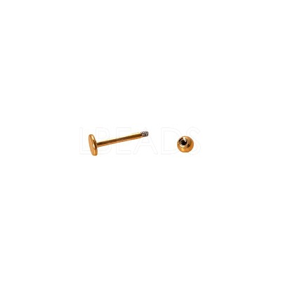 G23 Titanium Round Ball Internally Threaded Labrets WGFD71D-19-1