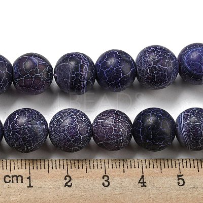 Natural Weathered Agate Beads Strands G-P538-A01-07-1