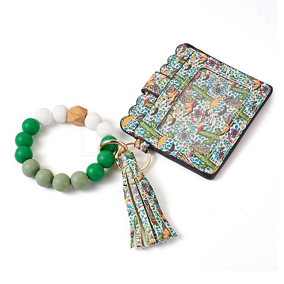 Silicone Beads Keychain KEYC-TAC00022-1