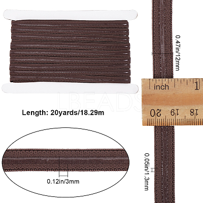 20 Yards Polyester Non-Slip Silicone Gripper Band OCOR-GF0003-94B-1