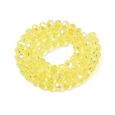 Electroplate Glass Beads Strands LS-EGLA-A044-T8mm-L29-1