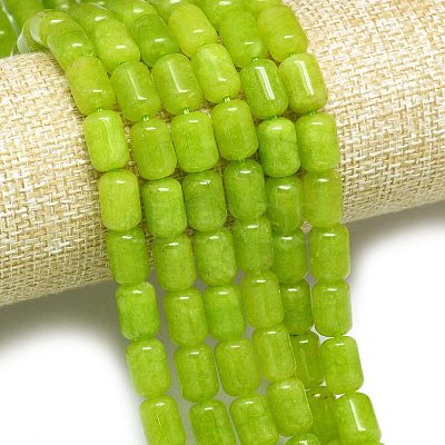 Natural Malaysia Jade Beads Strands G-B165-EM-8x12mm-1