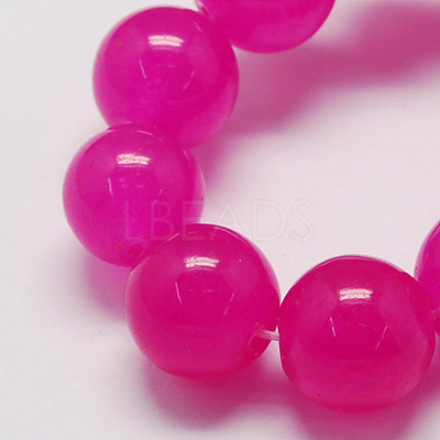 Natural Jade Bead Strands G-R165-8mm-11-1