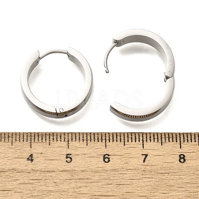 304 Stainless Steel Hoop Earrings for Women EJEW-C096-44P-1