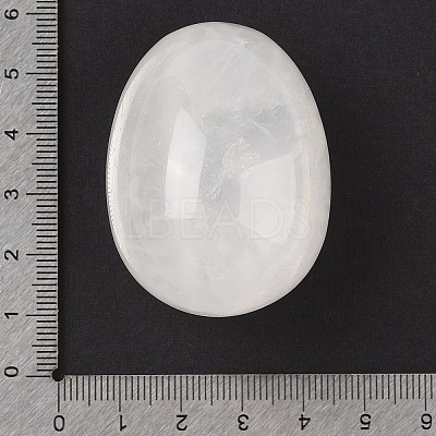 Natural Quartz Crystal Palm Stones G-I367-04H-1