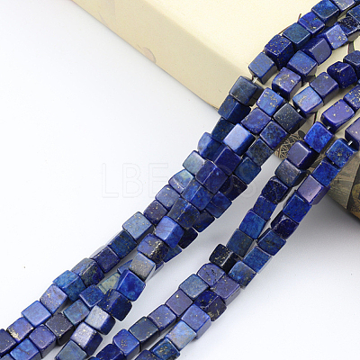 2 Strands Natural Lapis Lazuli Beads Strands G-PA0001-78-1