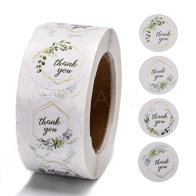 1 Inch Thank You Stickers DIY-G013-A03-1