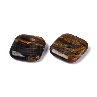 Natural Tiger Eye Pendants G-Q602-02B-1
