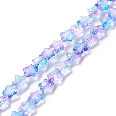 Transparent Glass Beads GLAA-F112-04A-1
