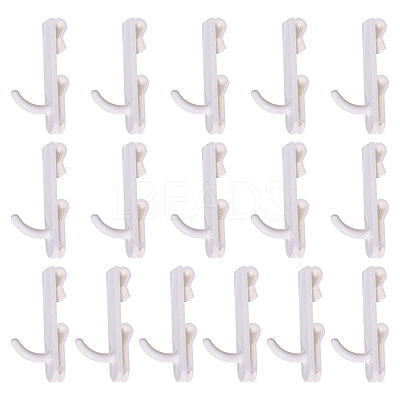 Plastic Mesh Sheet Hook FIND-WH0149-32C-01-1