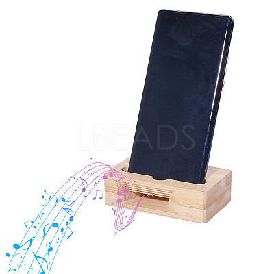 Bamboo Mobile Phone Holders AJEW-WH0314-475-1