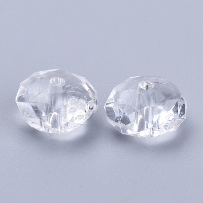 Transparent Acrylic Beads TACR-Q258-14mm-V01-1