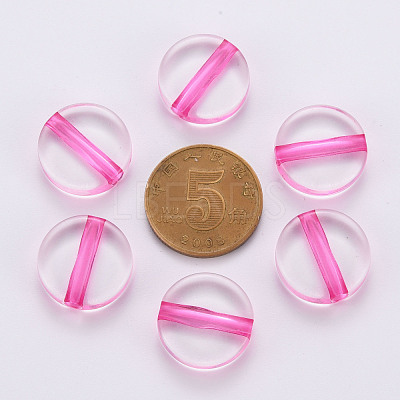 Transparent Acrylic Beads TACR-S154-09A-82-1