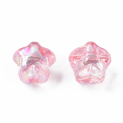 1-Hole Transparent Acrylic Buttons MACR-S373-129-C05-1