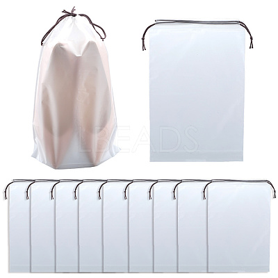 10Pcs PE Velvet Drawstring Storage Bags ABAG-SP0001-34A-1