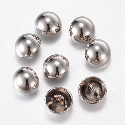 Alloy Shank Buttons BUTT-D054-15mm-06P-1