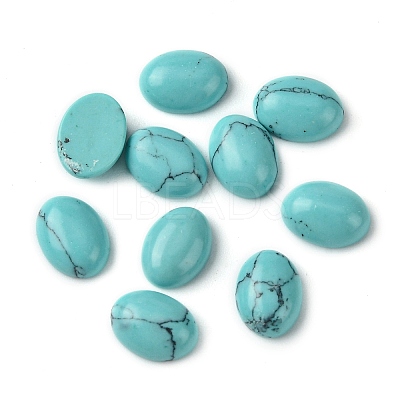 Synthetic Turquoise Cabochons G-A094-01B-44-1