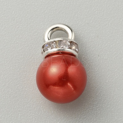 ABS Plastic Imitation Pearl Charms KY-TAC0011-03P-04-1