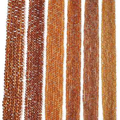 Electroplate Glass Beads Strands EGLA-A044-T2mm-A04-1