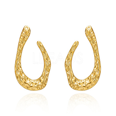 304 Stainless Steel Stud Earrings for Women WGFBDF7-01-1