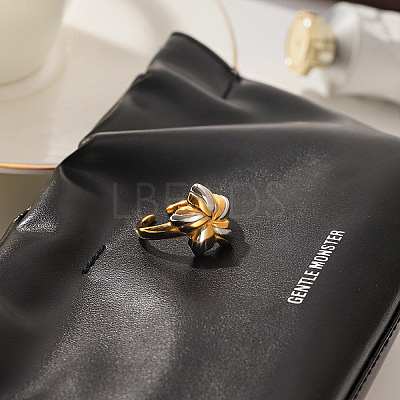 304 Stainless Steel Cuff Open Rings WGA8D5B-01-1