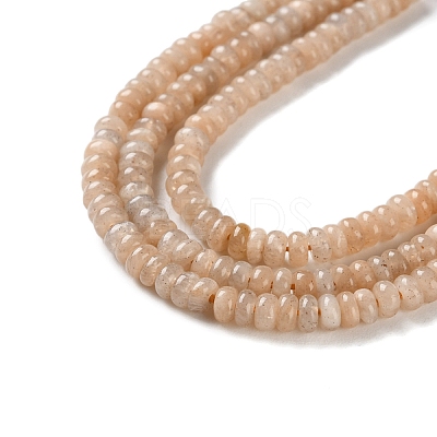 Natural Sunstone Beads Strands G-K343-C35-01-1