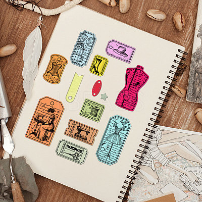 Custom PVC Plastic Clear Stamps DIY-WH0448-0776-1