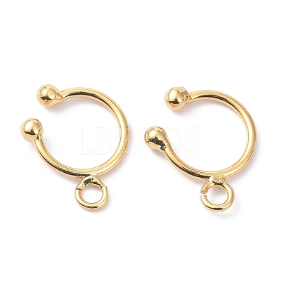 Brass Cuff Ear Cuff Findings KK-P205-03G-1
