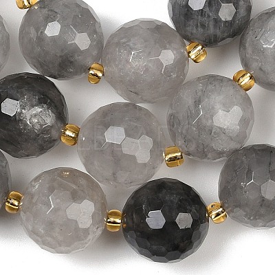 Natural Cloudy Quartz Beads Strands G-C249-A03-16mm-1