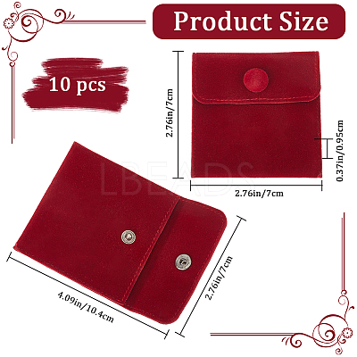 Square Velvet Jewelry Bags TP-BBC0001-05A-1