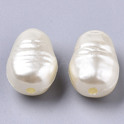 ABS Imitation Pearl Acrylic Beads OACR-S028-132-1