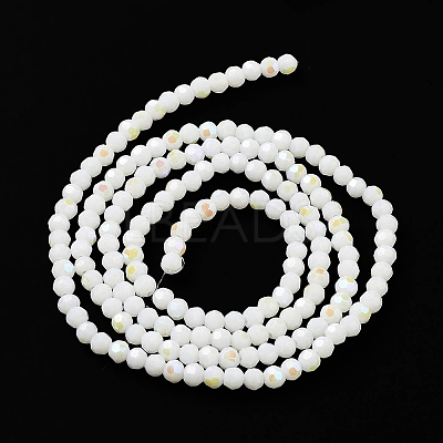 Opaque Glass Beads Strands EGLA-A035-P3mm-L01-1