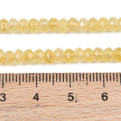 Dyed Natural Malaysia Jade Rondelle Beads Strands G-E316-2x4mm-47-1