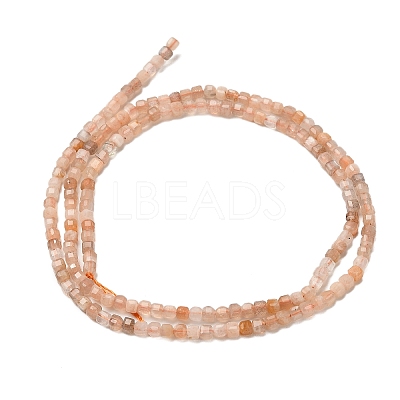Natural Peach Moonstone Beads Strands G-RM2025526-B03-2.5mm-1