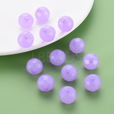Imitation Jelly Acrylic Beads MACR-S373-97C-E04-1