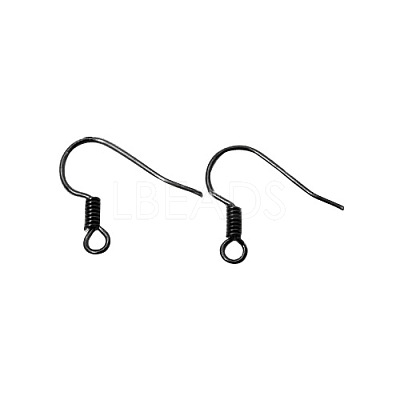 Brass Earring Hooks X-KK-Q363-B-NF-1
