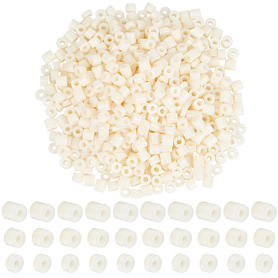 300Pcs 3 Styles Plastic Beads KY-OC0001-42-1