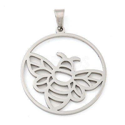 Non-Tarnish 304 Stainless Steel Pendants STAS-Z076-14P-1