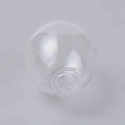 Round Mechanized Blown Glass Globe Ball Bottles GLAA-TAC0003-08-1
