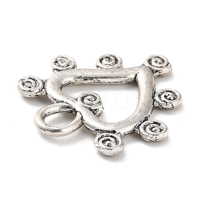 Tibetan Style Alloy Pendants PALLOY-P293-018AS-1